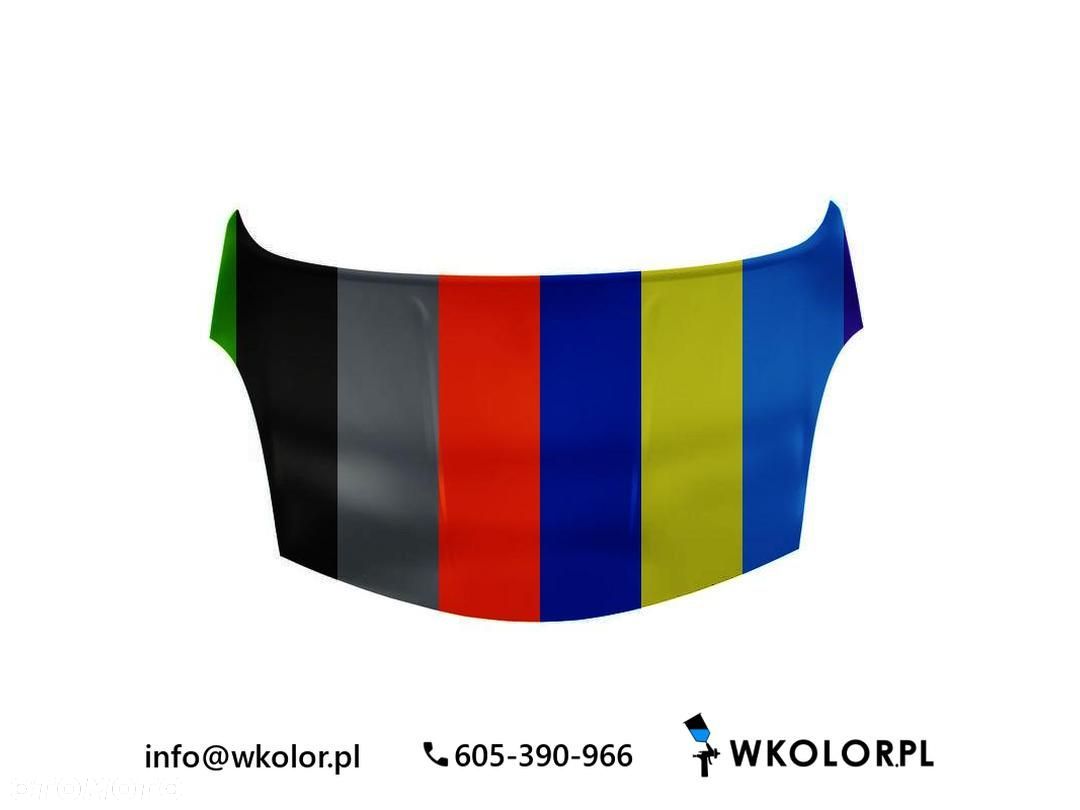 NOWA POKRYWA SILNIKA NISSAN NAVARA NP300 2008-2012 LAKIEROWANA W KOLOR - 1