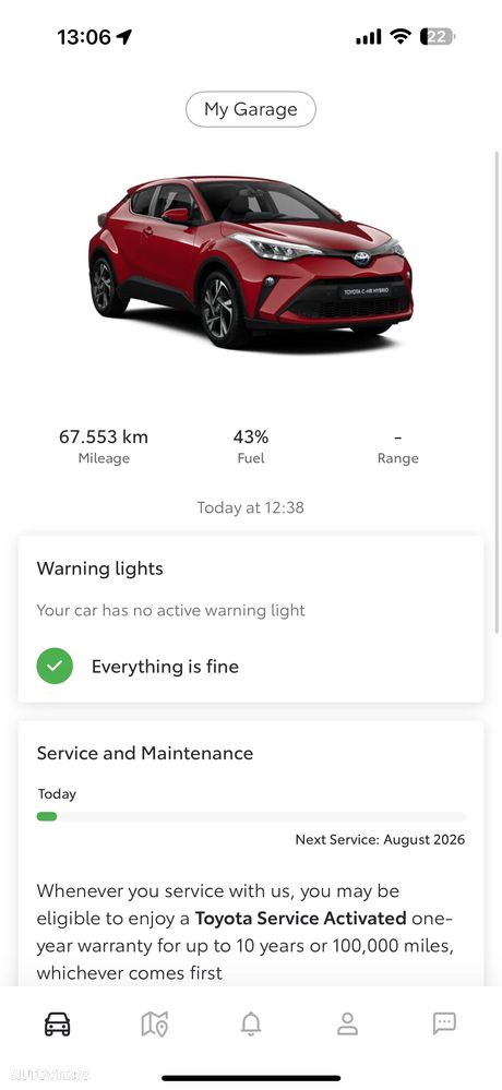 Toyota C-HR 2.0 HSD 184 CP 4x2 CVT Style - 22