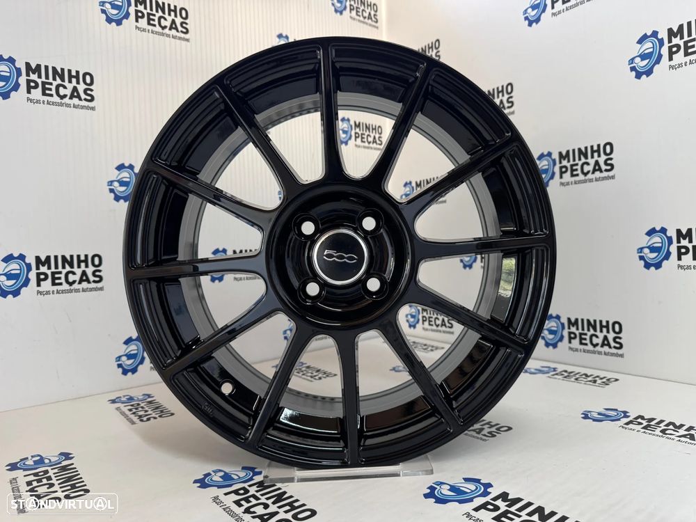 Jantes Look Fiat em 16 (4x98) Preto Brilho - 8