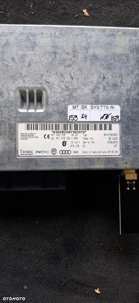 moduł  BLUETOOTH AUDI A4 B8 A5 8T Q5 8R A6 C6 - 2