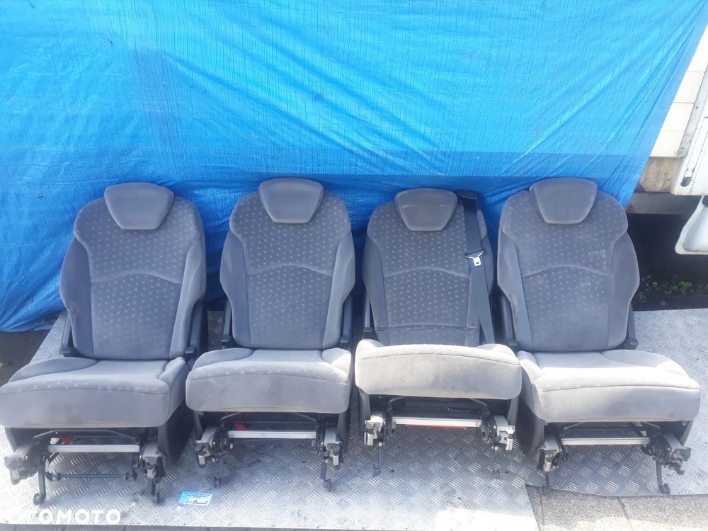 FOTEL PASAŻERA 2-3 RZĄD PEUGEOT 807  2005r (cena za sztukę - mam 5 sztuk) - 1