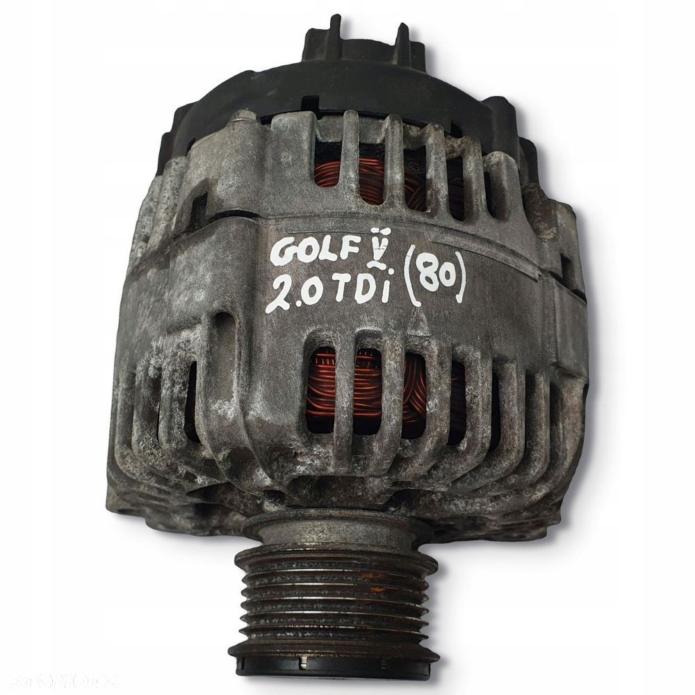 ALTERNATOR Volkswagen Golf V 2.0 TDI Valeo 06F903023C TG14C011 2542695G - 2