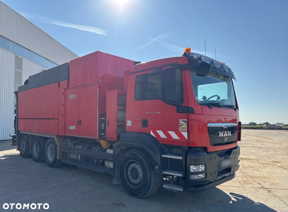MAN TGS 35.440 8x4 / Koparka próżniowa MTS SB299 - 3