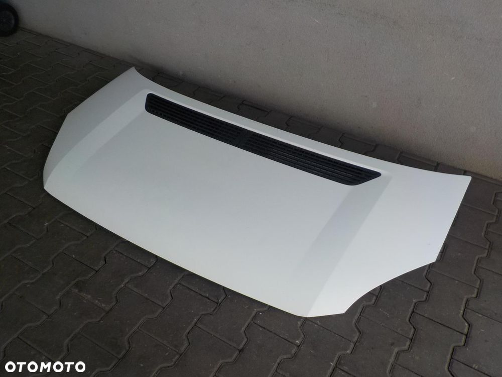 VW CRAFTER 06- MASKA KLAPA POKRYWA PRZÓD BIAŁA ZDROWA LB9A - 2