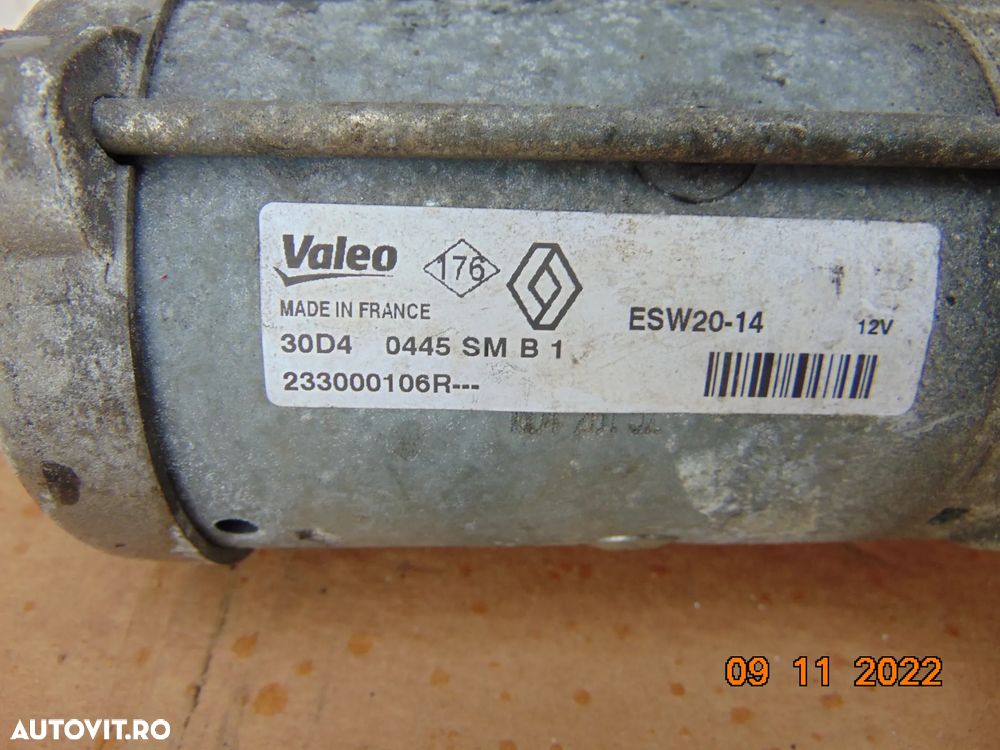ElectrOmotor renault megane 3 motor 1.6 scenic 3 Nissan nv300 Trafic 1.6 Opel Vivaro 1.6 - 2