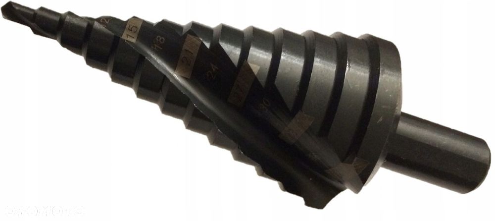 WIERTŁO STOPNIOWE SPIRALNE DO METALU 4-39 mm