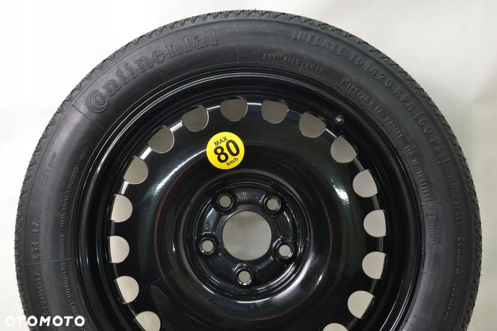 KOŁO DOJAZDOWE R17 MERCEDES W211 W212 W219 ZESTAW -30 - 2