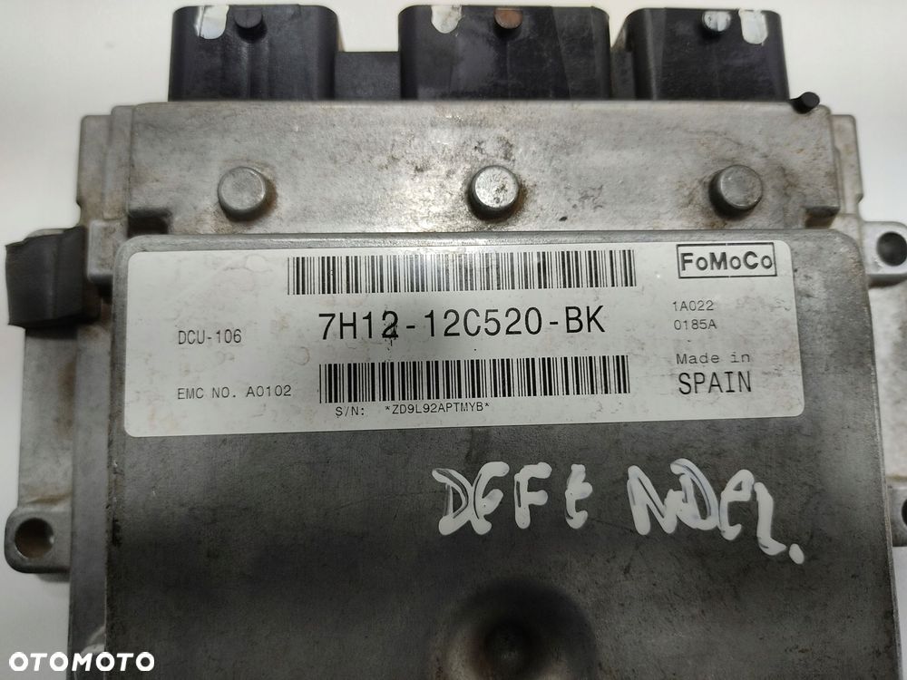 komputer land rover defender 2.4 tdci 7h12-12c250-bk 2006-2014 - 4