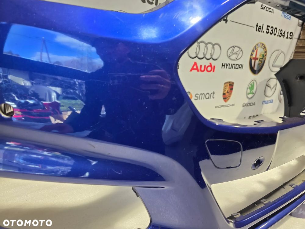 FORD MONDEO MK5 15- ZDERZAK PRZEDNI PRZÓD NA 6xPDC + PRAWY HOKEJ NR DS73-17757-J / DS7V-17D957-A , NR AUKCJI NZ1877 - 6