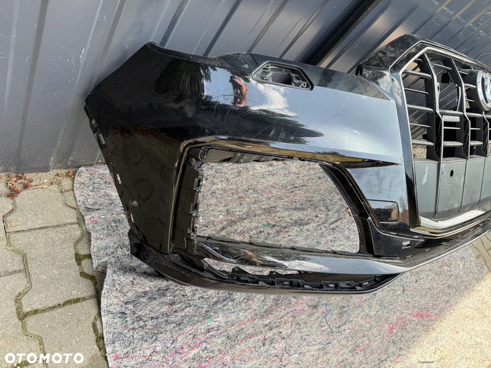 ZDERZAK AUDI Q7 4M0 LIFT S LINE ORYGINAŁ CAŁY - 4