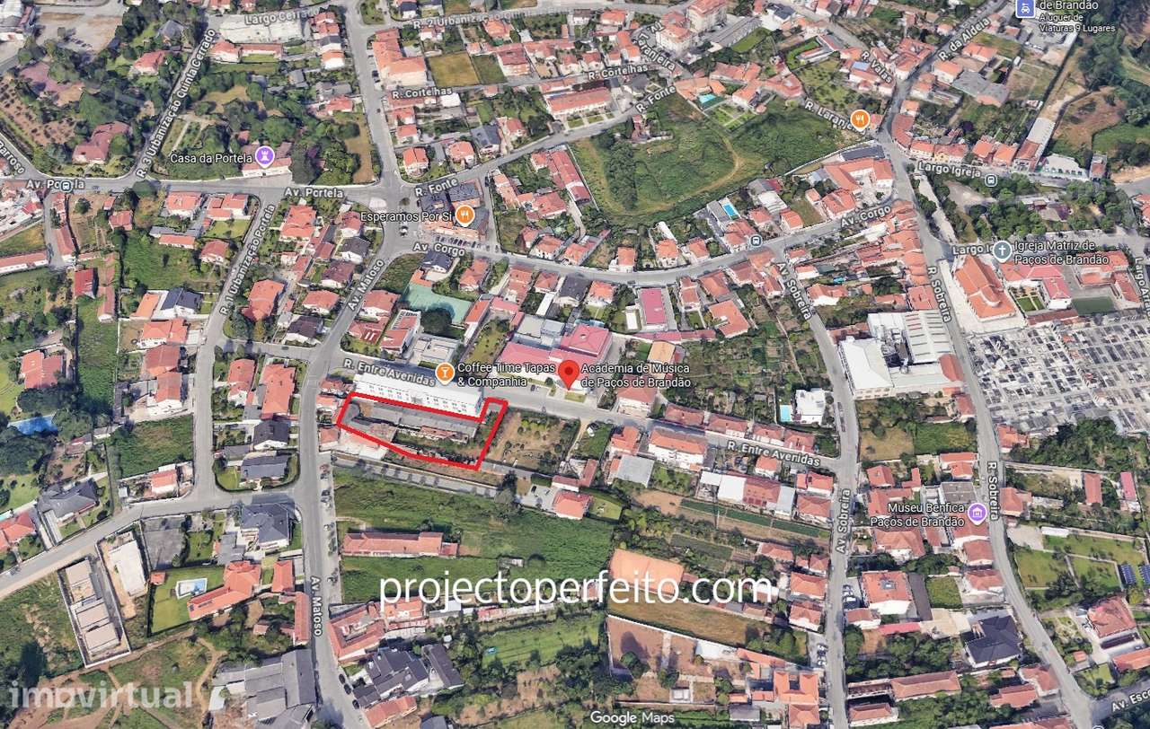 Terreno  Venda em Paços de Brandão,Santa Maria da Feira - Grande imagem: 3/5