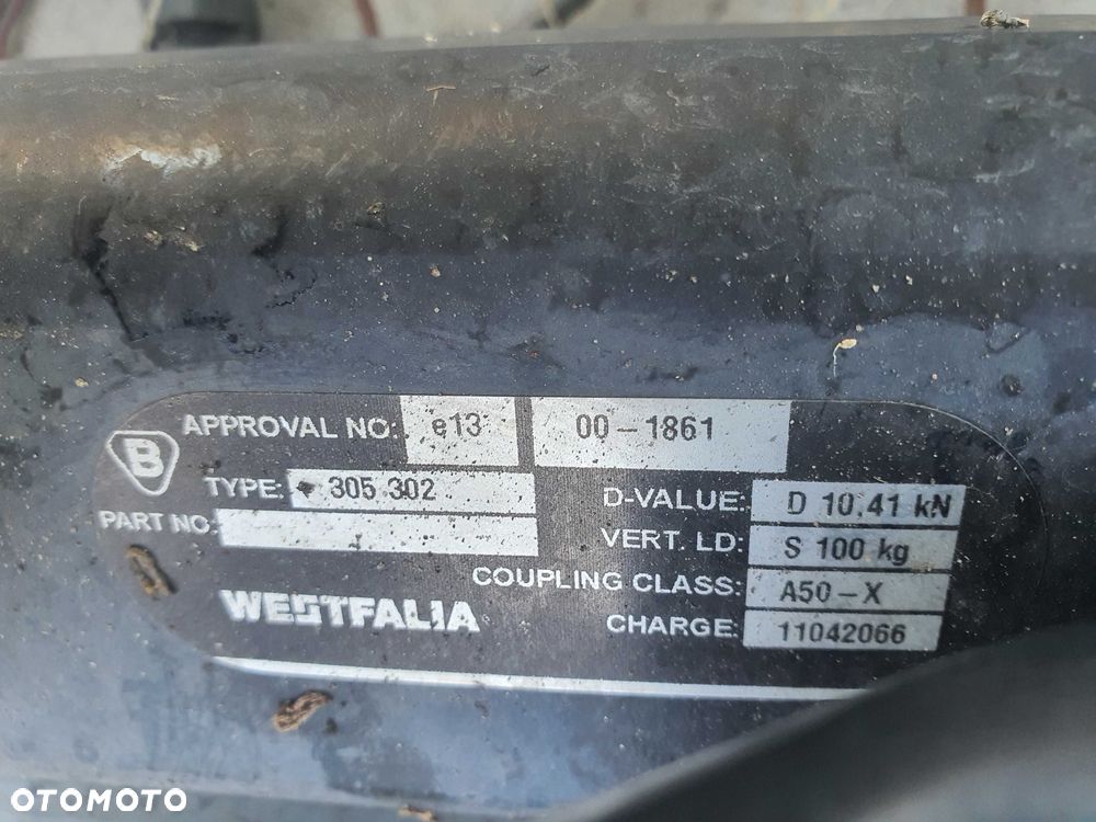 Audi A4 B7 hak holowniczy WESTFALIA 305 302 20-2 - 12