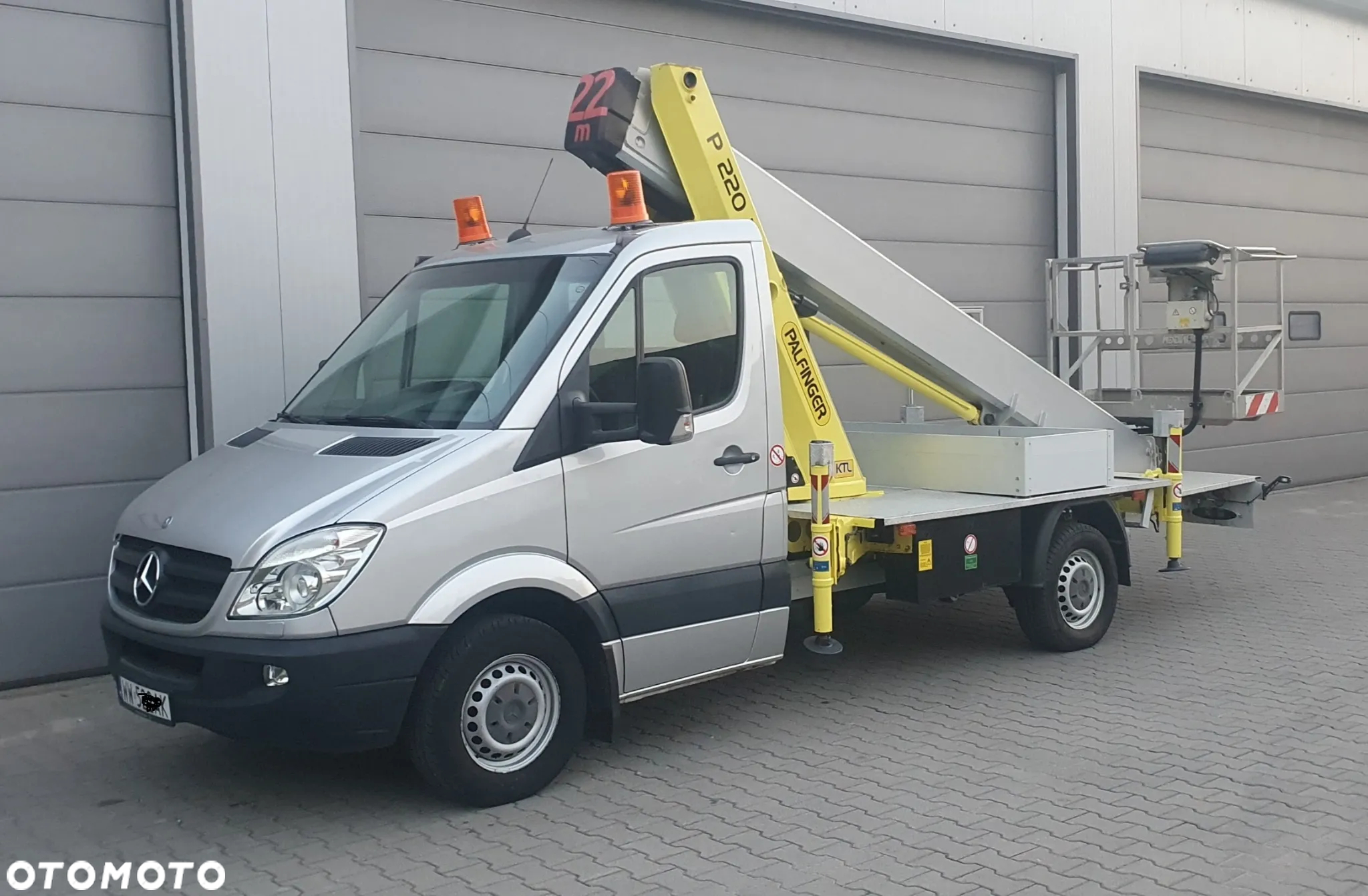Mercedes-Benz Sprinter 313CDI - 22m PALFINGER P220B Podnośnik koszowy zwyżka Wumag Ruthmann TB Multitel MT GSR - 2