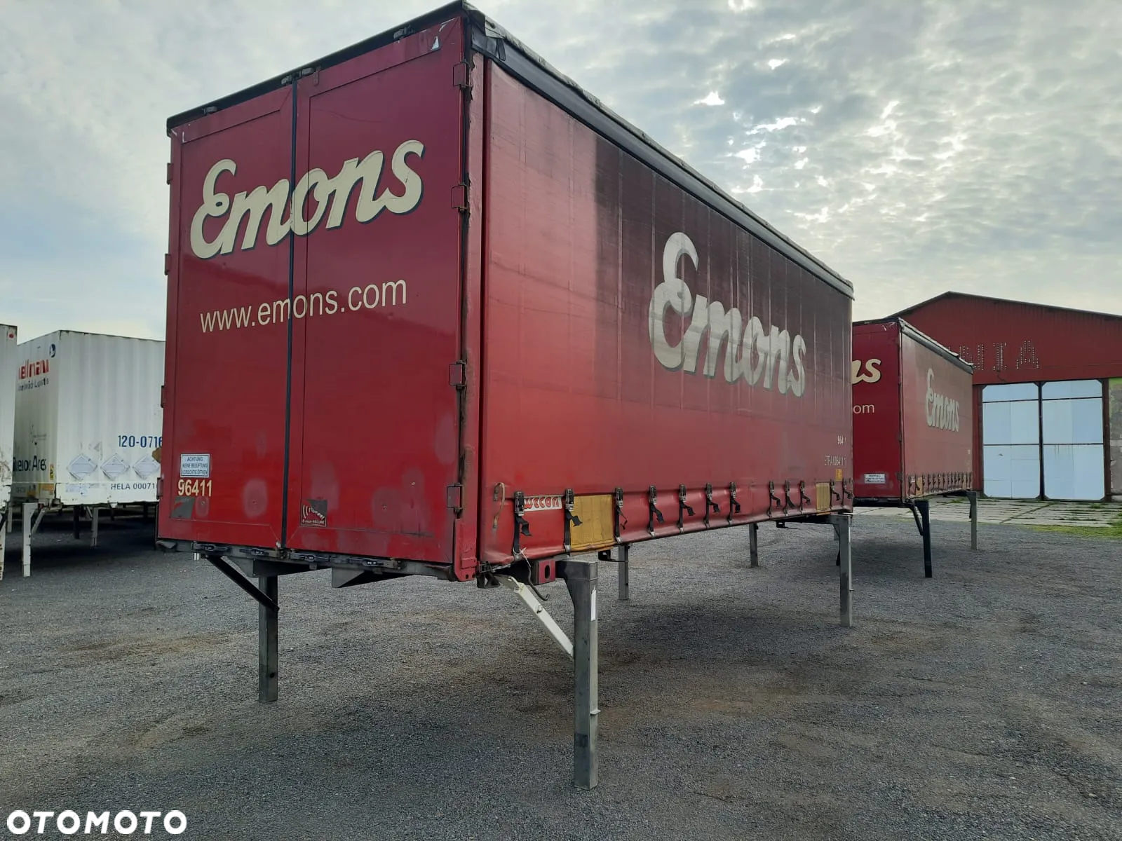 Inny 2x 13.500zł netto ZABUDOWA WECON BDF 7.45x2.70m FIRANKA SUWANY DACH 2015rok DRZWI MOŻLIWOŚĆ TRANSPORTU - 10