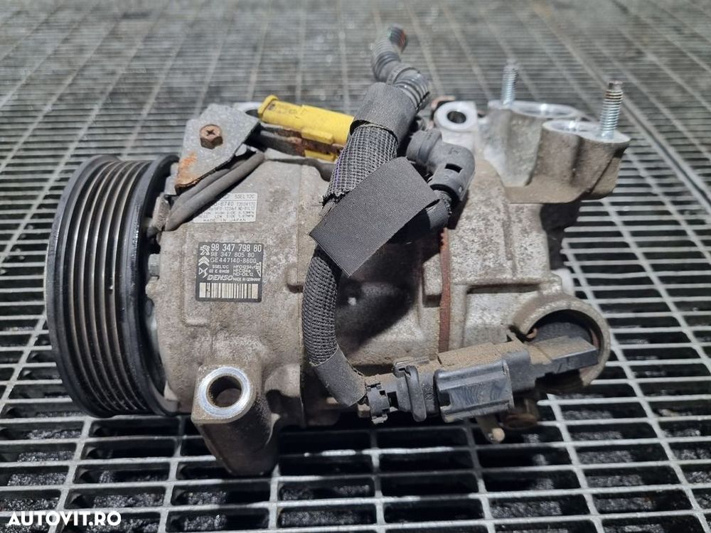 Compresor clima Opel Crossland Facelift 1.2 i Turbo 2020 - 2025 F12XHT (1359) 9834779880 - 1