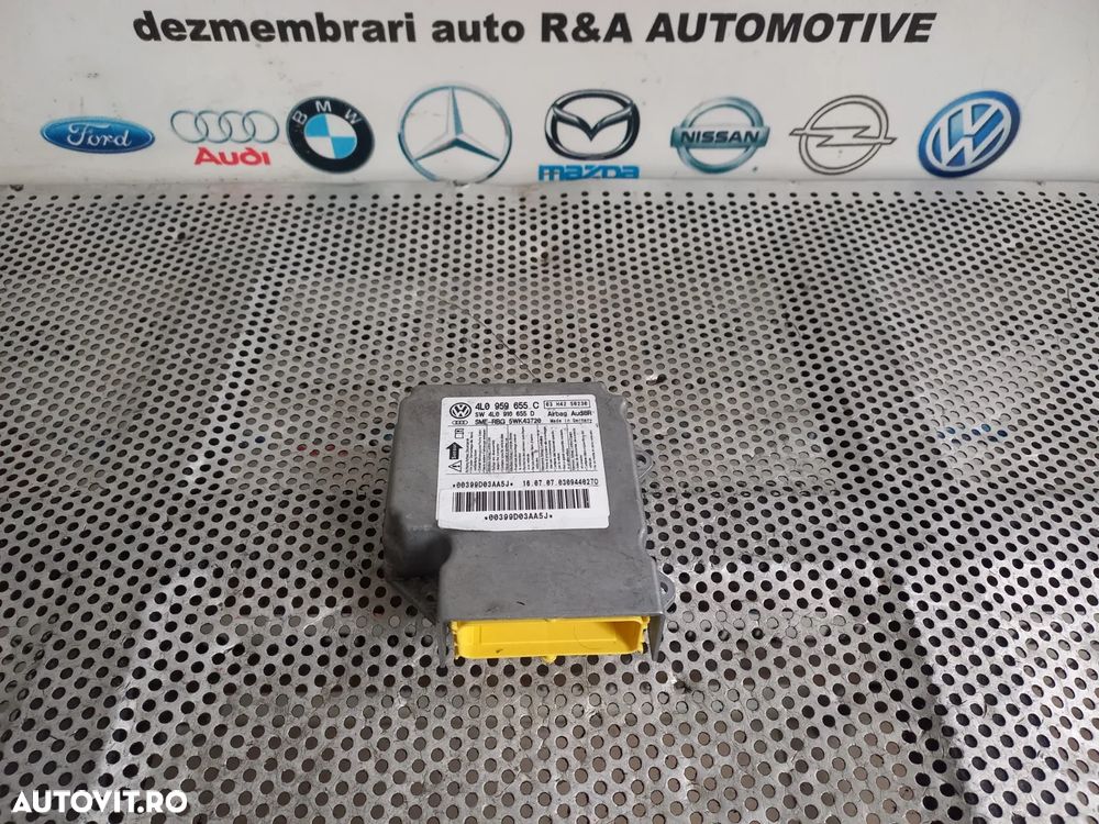 Calculator Modul Airbag Audi Q7 4L An 2005-2006-2007-2008-2009 Cod 4LC - Dezmembrari Arad - 3