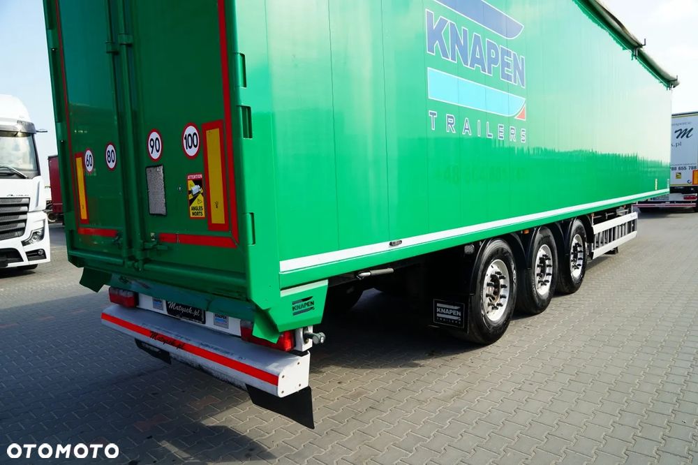 Knapen / RUCHOMA PODŁOGA / WALKING FLOOR / 94 m3  / OŚ PODNOSZONA / OSIE SAF / ALUFELGI / - 13