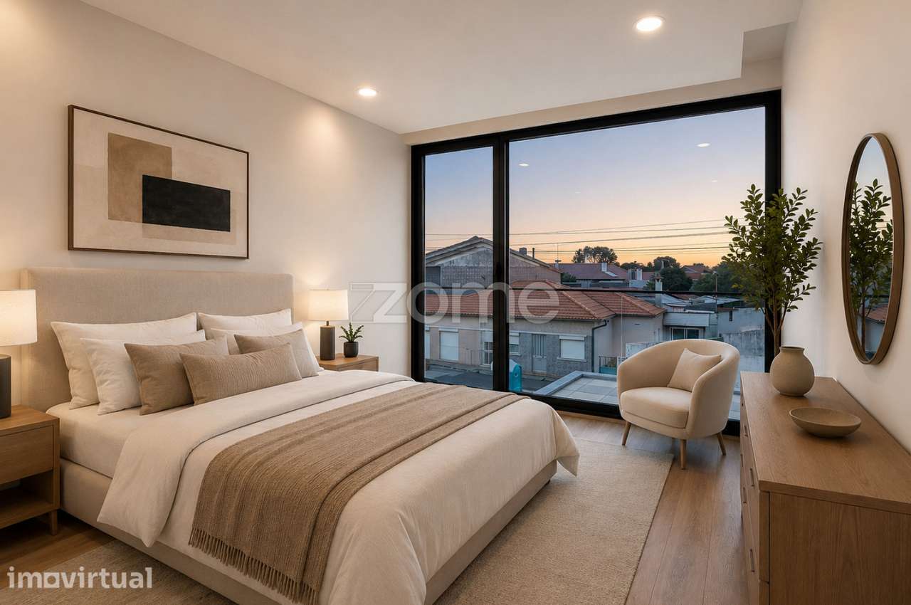 Moradia T4 de arquitetura moderna em Aradas - Grande imagem: 5/20