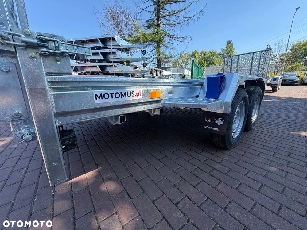Niewiadów Przyczepa do przewozu sprzętu budowlanego Niewiadów K3535 Najazdy 355x185 cm 2 osie DMC 3500kg pod minikoparke walec dostawa pod dom - 11