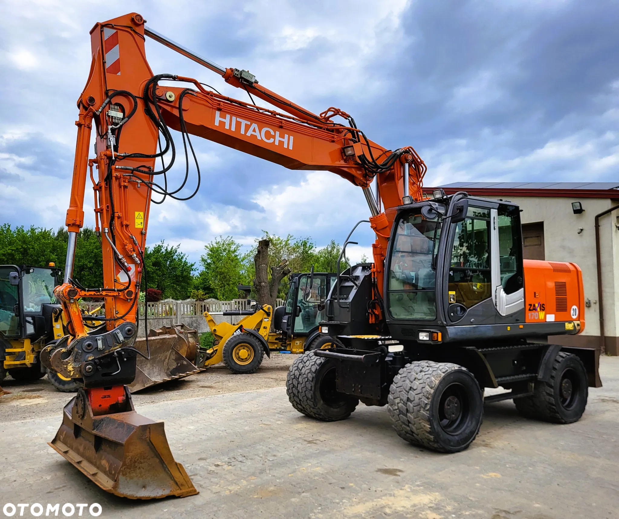 Hitachi ZX 170W-3 / z Niemiec / Stan idealny !!! / - 8