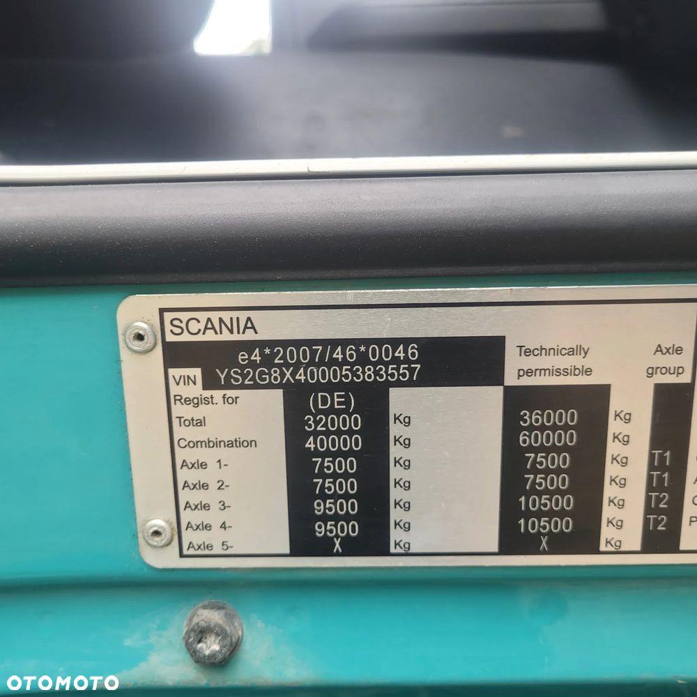 Scania G 490 ,Euro 6, Hakowiec PALFINGER - 33