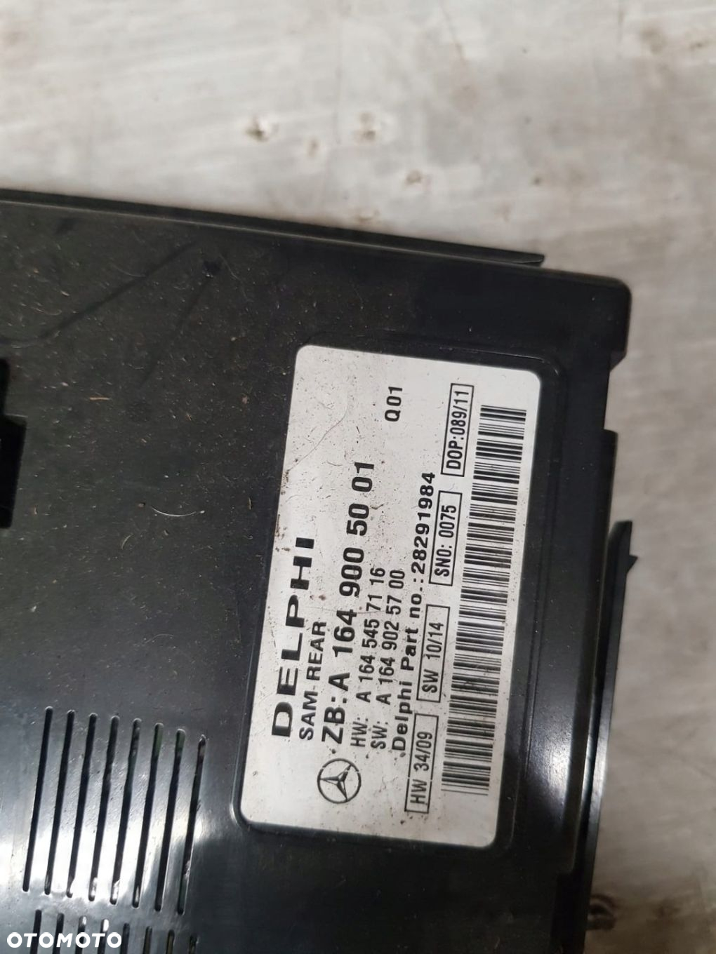 MERCEDES ML W164 MODUŁ SAM A1649005001 - 2