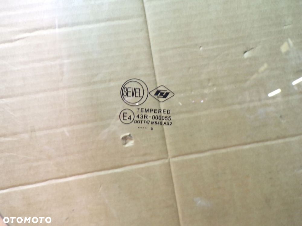 DUCATO JUMPER BOXER 06- SZYBA DRZWI PRZEDNIE PRAWE PRZÓD PRAWY 16r - 3