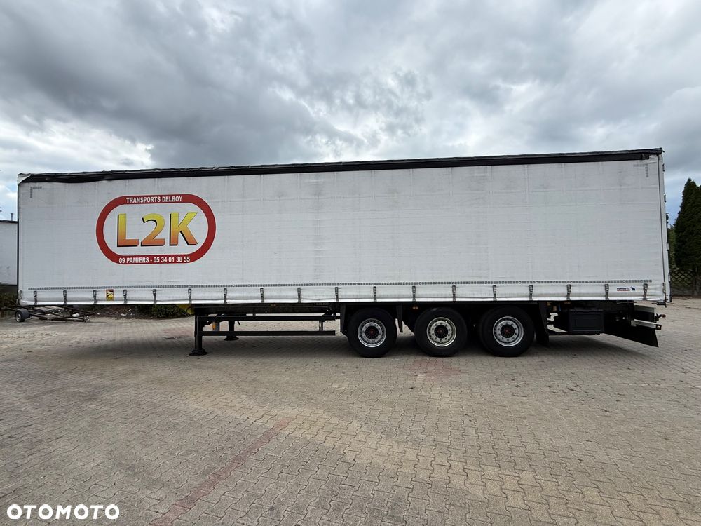 Schmitz Cargobull Firanka* Standart MULDA* SAF* OŚ PODNOSZONA* RAMA JAK NOWA* MAŁY PRZEBIEG 445TYS KM* KOSZ NA 2 KOŁA* Z Francji - 5