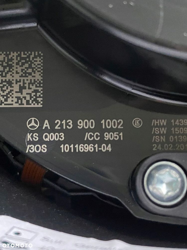 MERCEDES 213 przelaczniki tasma kpl. A 2139001002 - 2