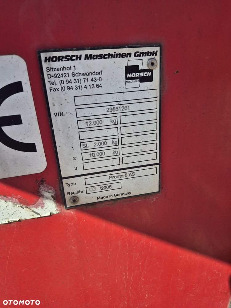 Horsch Pronto 6 AS - 4