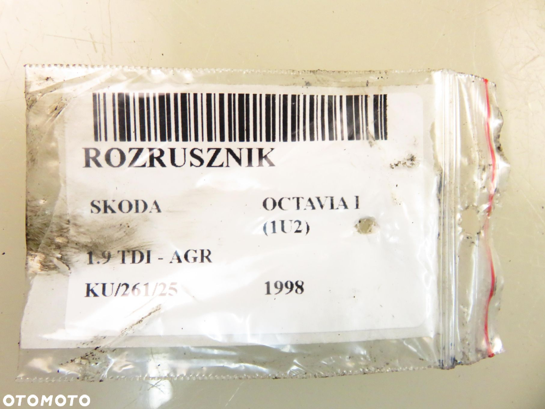 ROZRUSZNIK SKODA OCTAVIA I (1U2) 1.9 TDI 90- AGR 0001125012 - 2