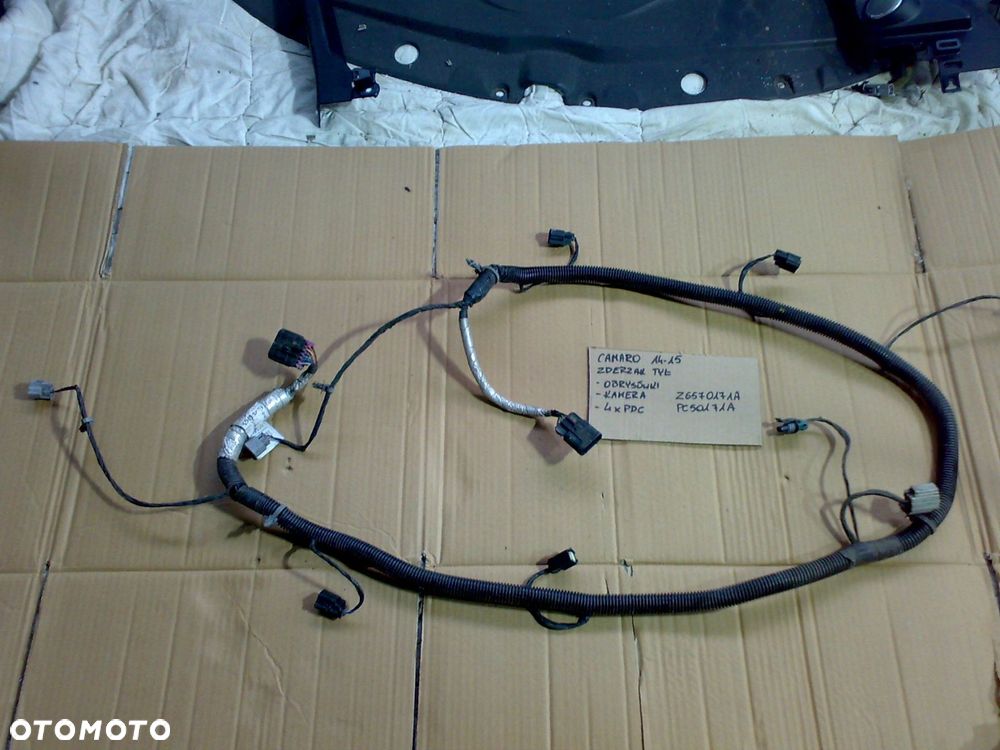 chevrolet camaro 2014 - 2015 lift wiązka instalacja w zderzak tylny 4xpdc - 1