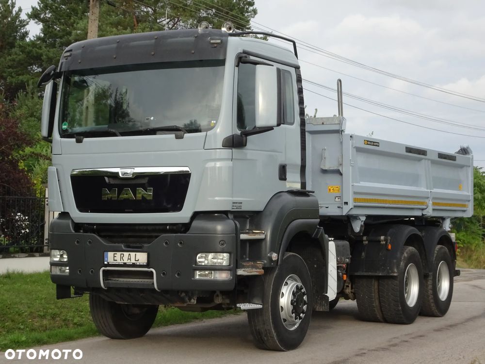 MAN TGS 26.480 6X6  Kipper Meiller 3-stronny Hydroburta stan idealny - 1