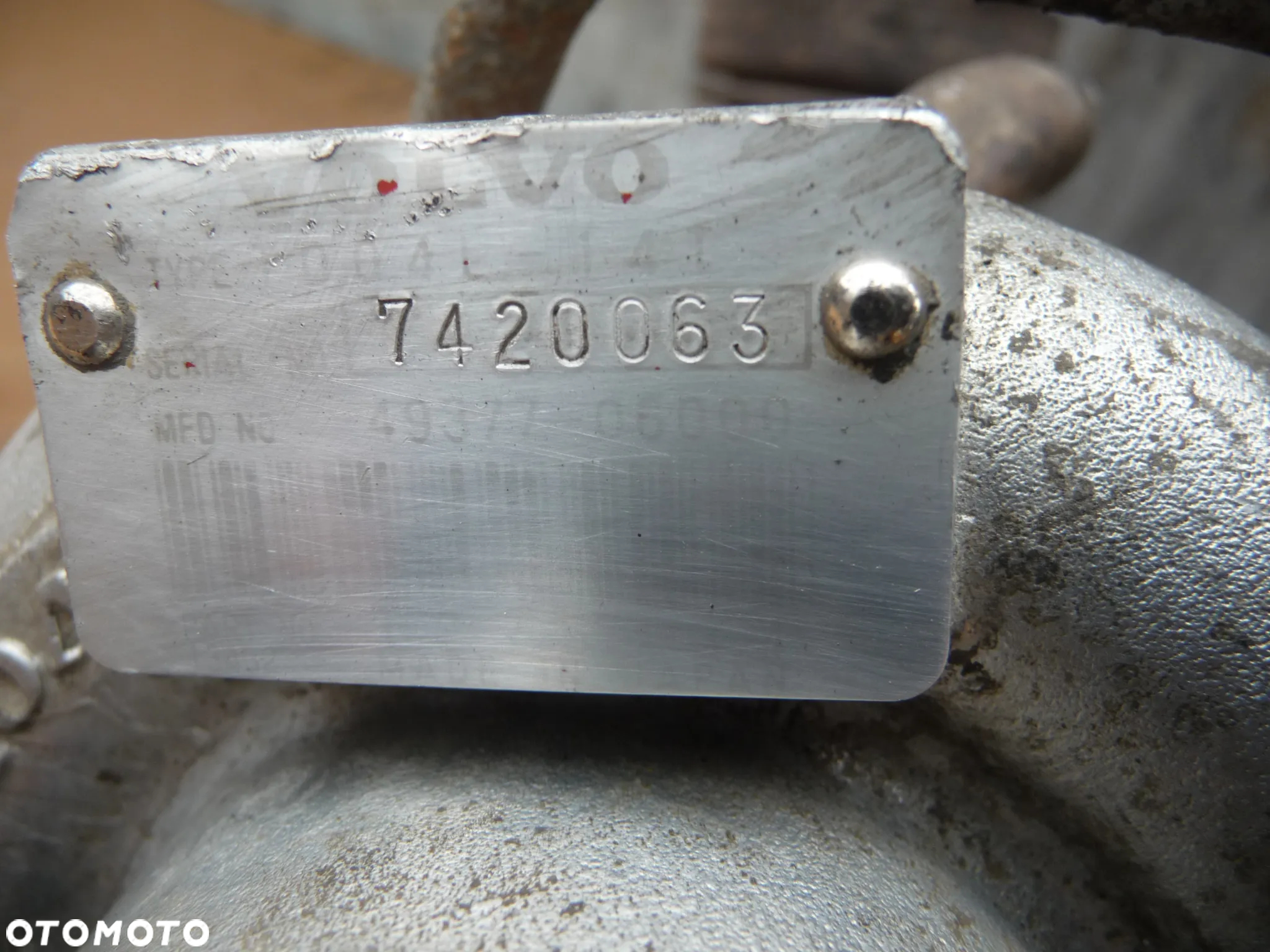 VOLVO S40 V40 95-04 1.9T4 S60 S80 V70 2.5T TURBO BENZYNA TURBINA TURBOSPRĘŻARKA 49377-06000 - 12