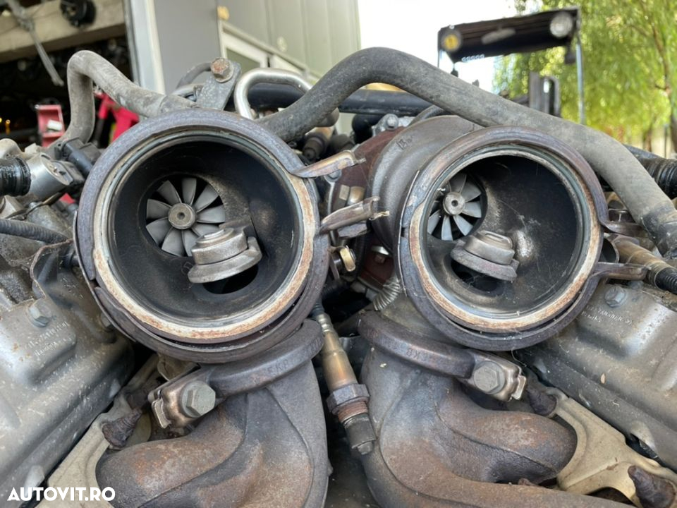 motor bmw V8 Benzină 445hp F01 LCI 750i 750xi 650xi f06 F12 F13 550i F10 N63 anexe turbine turbo turbina 7605794 - 6