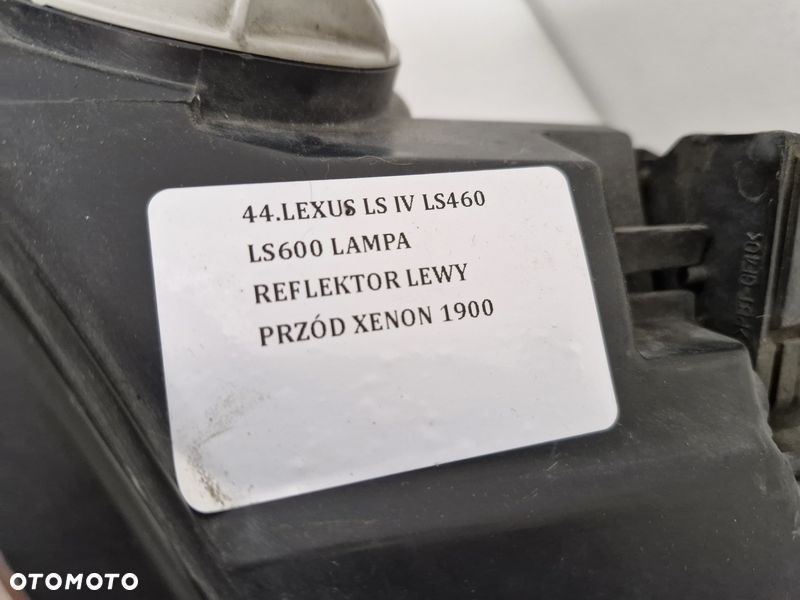 LEXUS LS IV LS460 LS600 LAMPA REFLEKTOR LEWY PRZÓD XENON - 5
