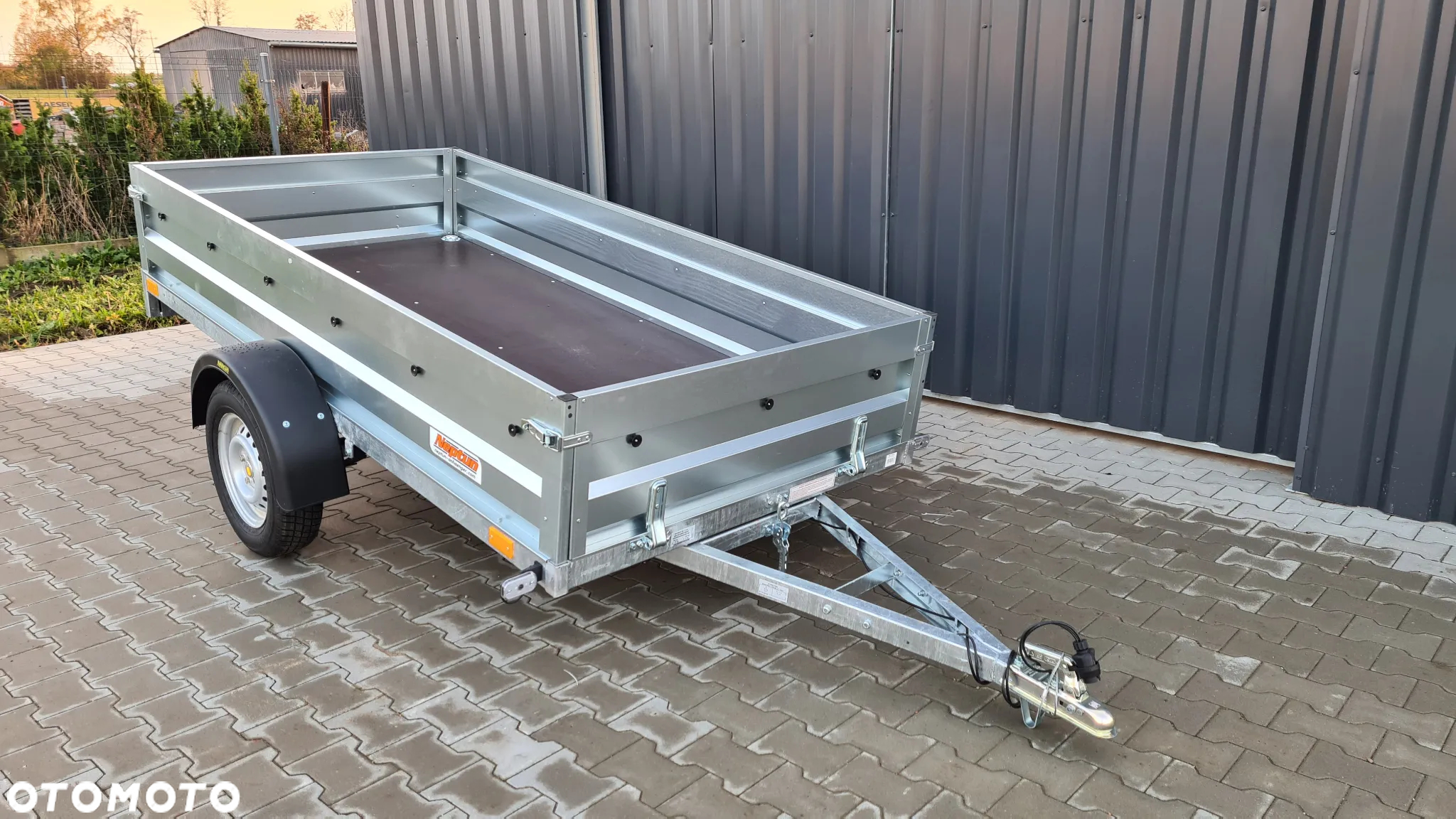 Neptun RUSTIK skrzynia 236x129 burta 40cm przyczepa GN099 - 3