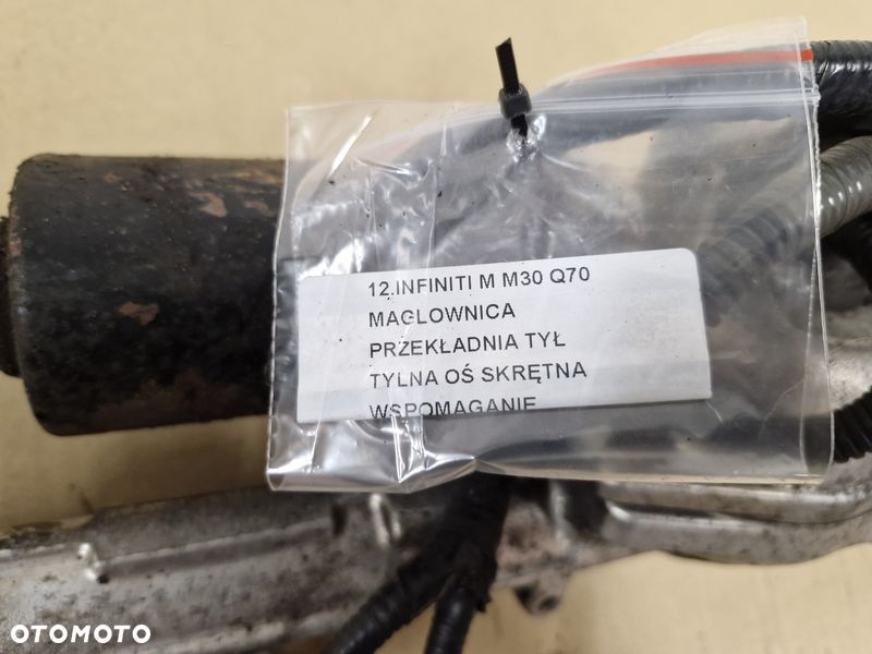 INFINITI M M30 Q70 MAGLOWNICA PRZEKŁADNIA TYŁ TYLNA OŚ SKRĘTNA WSPOMAGANIE 557051MT0A - 7