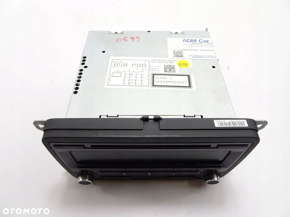 radio cd volkswagen golf vi - 2