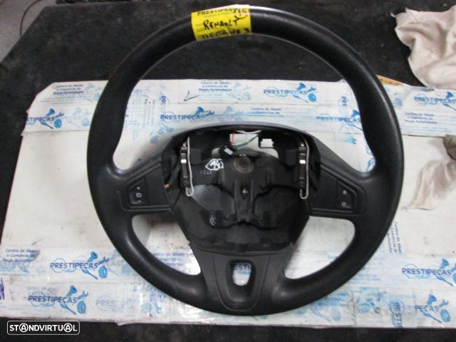 Volante 609581400A RENAULT MEGANE 3 2008 RENAULT MEGANE 3 2009 1.5DCI 85CV 5P PRETO - 1
