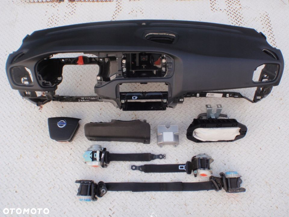 VOLVO V40 DESKA KONSOLA KOKPIT AIRBAG PODUSZKI - 4