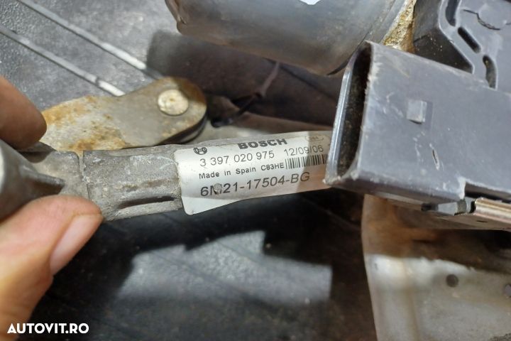 Ansamblu stergatoare parbriz volan pe stanga 6M21-17504-BG 6M21-17504 - 5