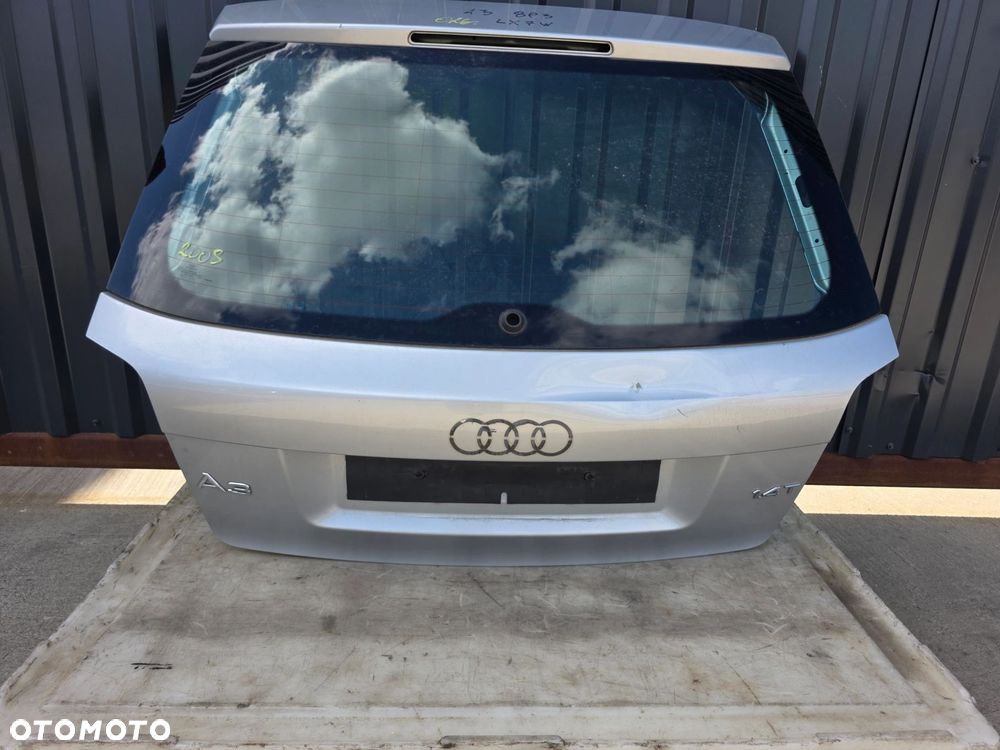 KLAPA TYŁ AUDI A3 8P 3-DRZWI 2003-2011 BEZ KOROZJI LX7W ! - 2