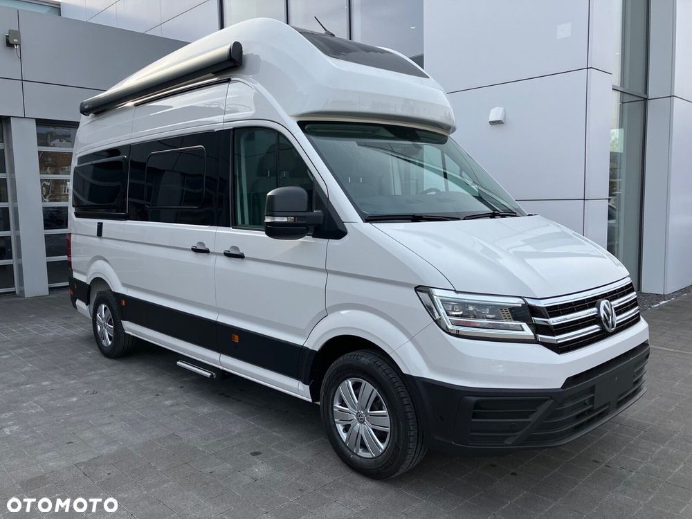 Volkswagen Grand California Grand California 600 silnik: 2,0 l TDI EU6 SCR BlueMotion Technology 130 kW skrzynia biegów: Przedni napęd automatyczna 8-biegowa rozstaw osi: 3640 mm - 37