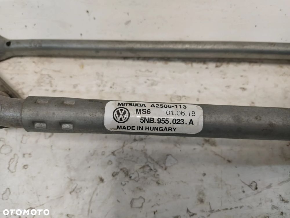 VW TIGUAN II MECHANIZM SILNICZEK WYCIERACZEK PRZÓD PRZEDNI ORYGINAŁ - 3