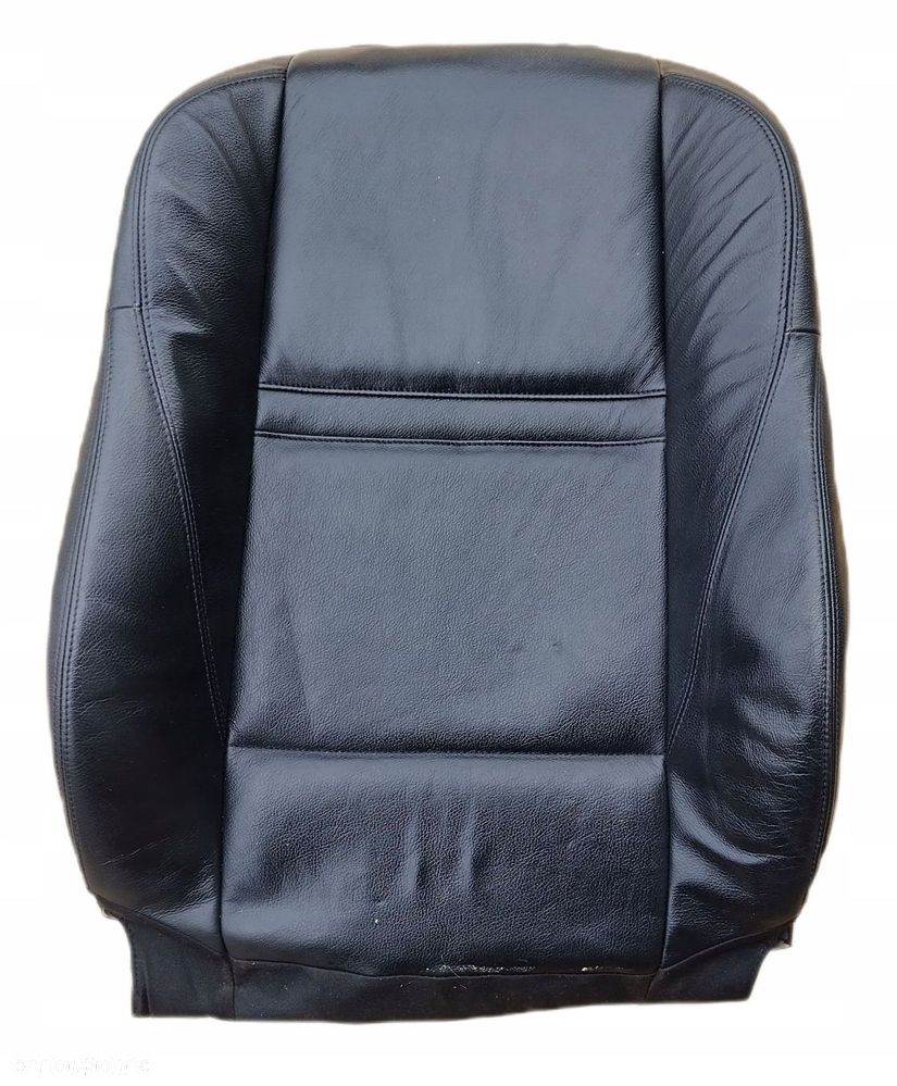 bmw x5 e70 lift 10-13 oparcie fotela lewy przód czarna podgrzewana skóra - 1