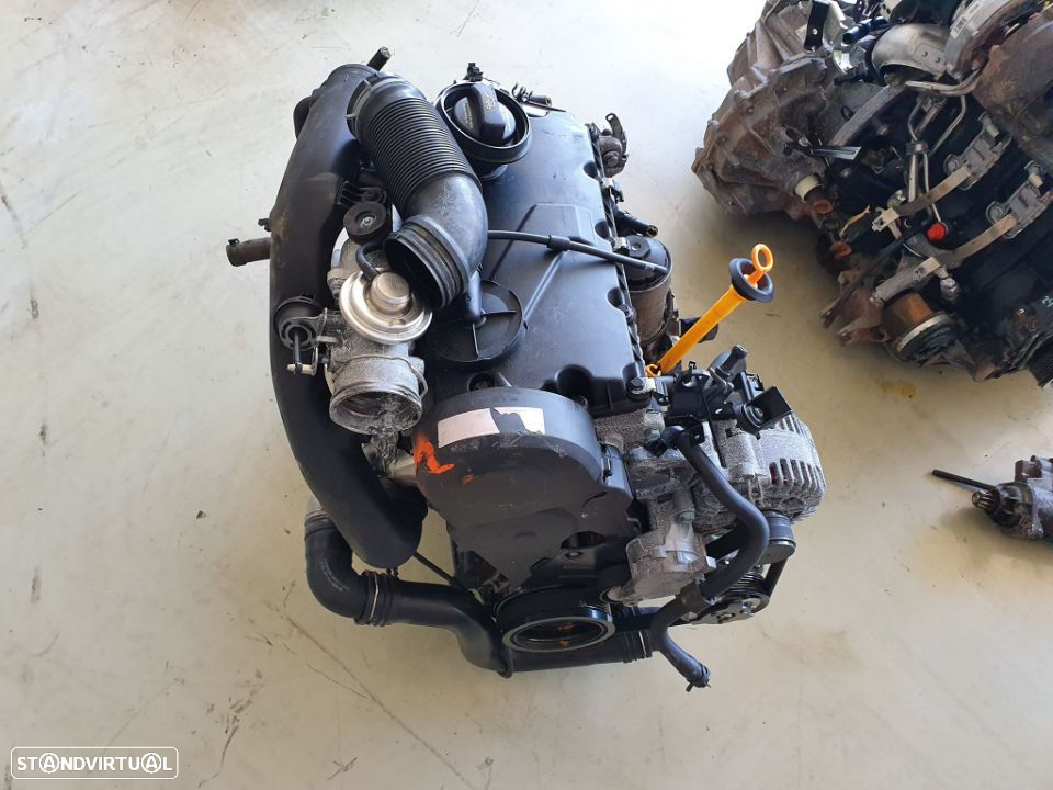 Motor Volkswagen 1.9 TDI 2005 de 105cv, ref BJB - 2