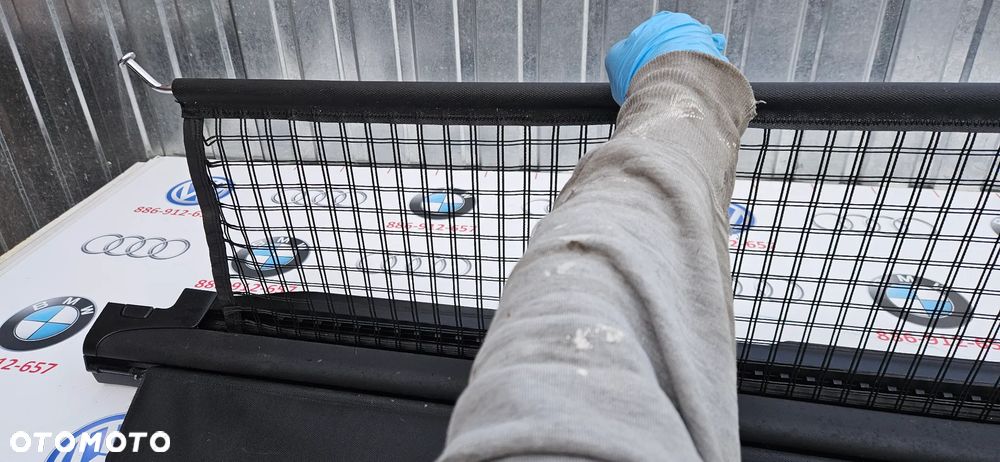 BMW 5 E61 Kombi Roleta bagażnika CZARNA - 11