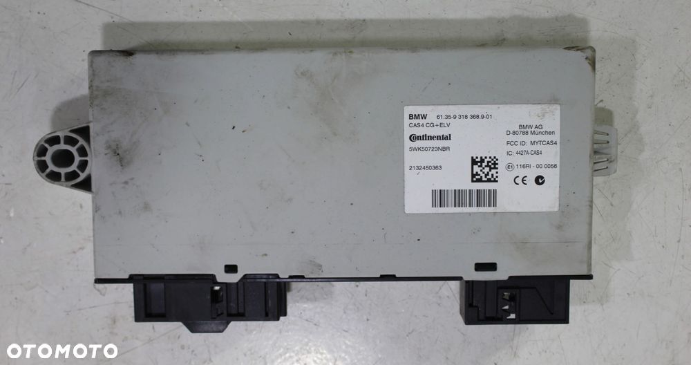 KOMPUTER STEROWNIK SILNIKA MODUŁ CAS KLUCZYKI BMW F10 F10 N47D20C 2.0D - 5