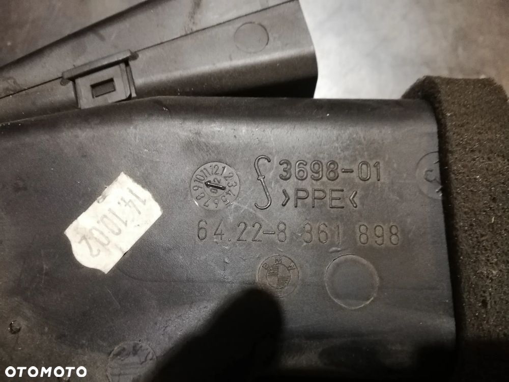 KRATKA NAWIEWU BMW SERIA 3 E46 320d 2.0 D 64.22-8361898 - 2